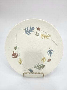 Vintage Franciscan Earthenware Autumn Leaves Dinner Plate